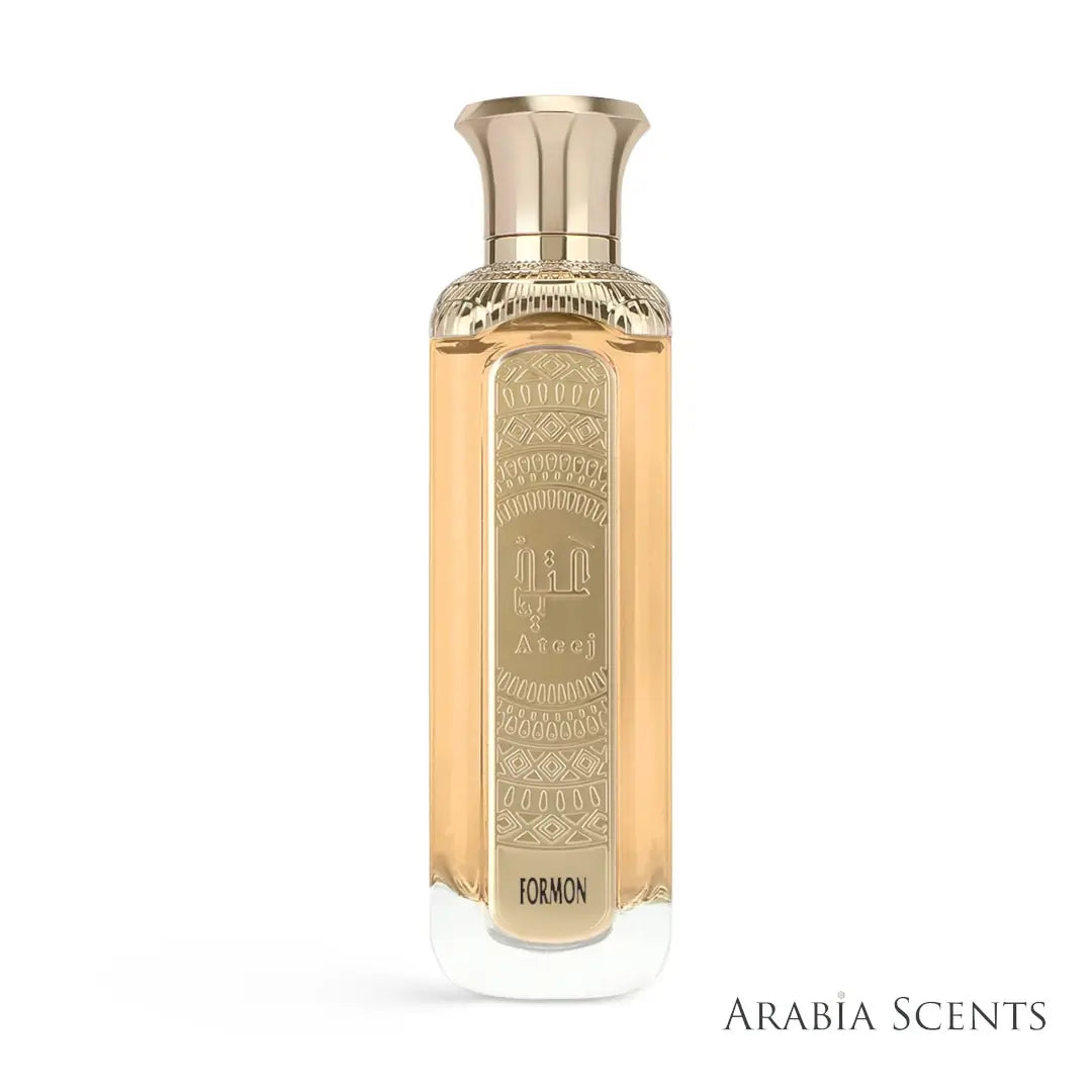 Formon Light Fragrance bottle branded 'Ateej' on a white background featured by ArabiaScents