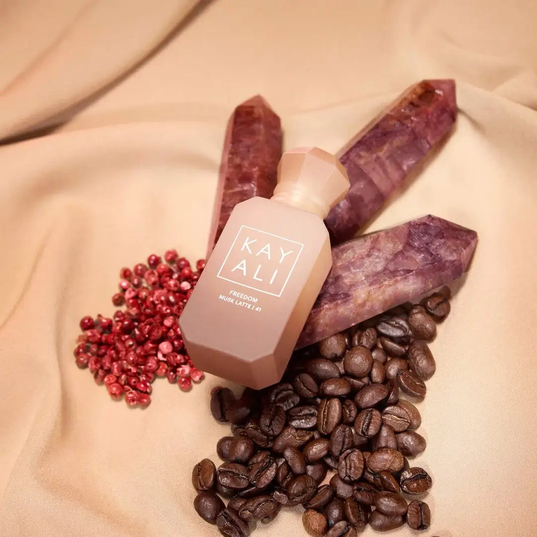 Freedom Collection Miniature Set - Musk Latte with Kayali branding