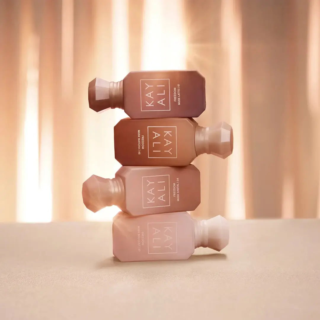 Freedom Collection Miniature Set pilled with Kayali branding