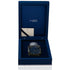 Blue 'Ghali' perfume box by Oud Elite on a White background