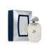 Perfume bottle with silver cap and 'Ghali' branding next to its packaging on a white background by Oud Elite