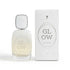 'Glow' perfume bottle & packaging on a white background with 'Al Majed Oud' branding