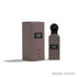 'Grey Pearl Diamond' oil perfume bottle & packaging on a white background with 'IBRAQ' branding featured by 'Arabiascents'