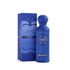 Blue perfume bottle and packaging with 'Horizon' label on a white background branded issah