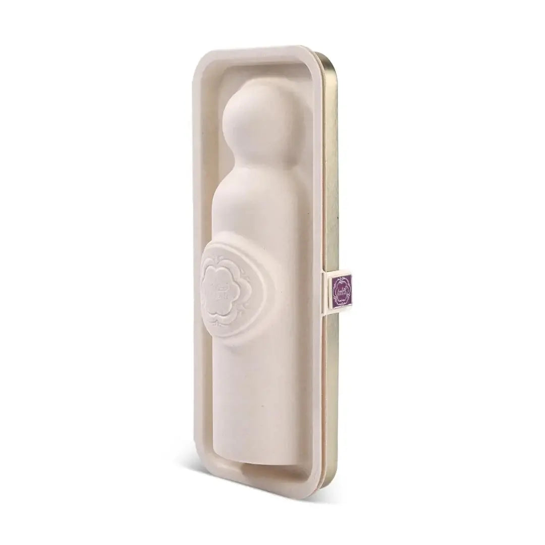 Pink perfume bottle 'Hudson Amora' with Gissah branding on a white background