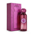 Pink perfume bottle and packaging with 'Hudson Amora' with Gissah branding on a white background