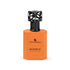 Incense 01 Orange perfume bottle with black cap on a white background, featuring Swiss Arabian branding