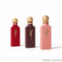 'Irth Collection 2' set perfume bottles on a white background with 'IBRAQ' branding featured by 'Arabiascents'