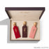 'Irth Collection 2' set perfume bottles & packaging on a white background with 'IBRAQ' branding featured by 'Arabiascents'