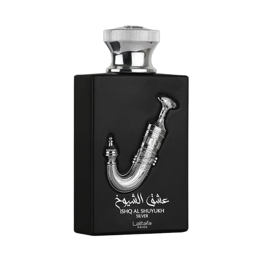 Ishq Al Shuyukh Silver EDP by Lattafa Pride @ ArabiaScents