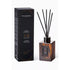 'JCR' Reed diffuser bottle & packaging in a white background with 'Atelier Rebul' branding