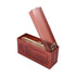 Red perfume box with 'La Luna Valley' by Gissah on a white background
