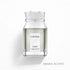'LAVINA' clear perfume bottle with Le Bonheur branding on a white background featured by  'ARABIA SCENTS'