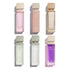 'Lady Collection' Set of Assaf perfume bottles in various colors on a white background