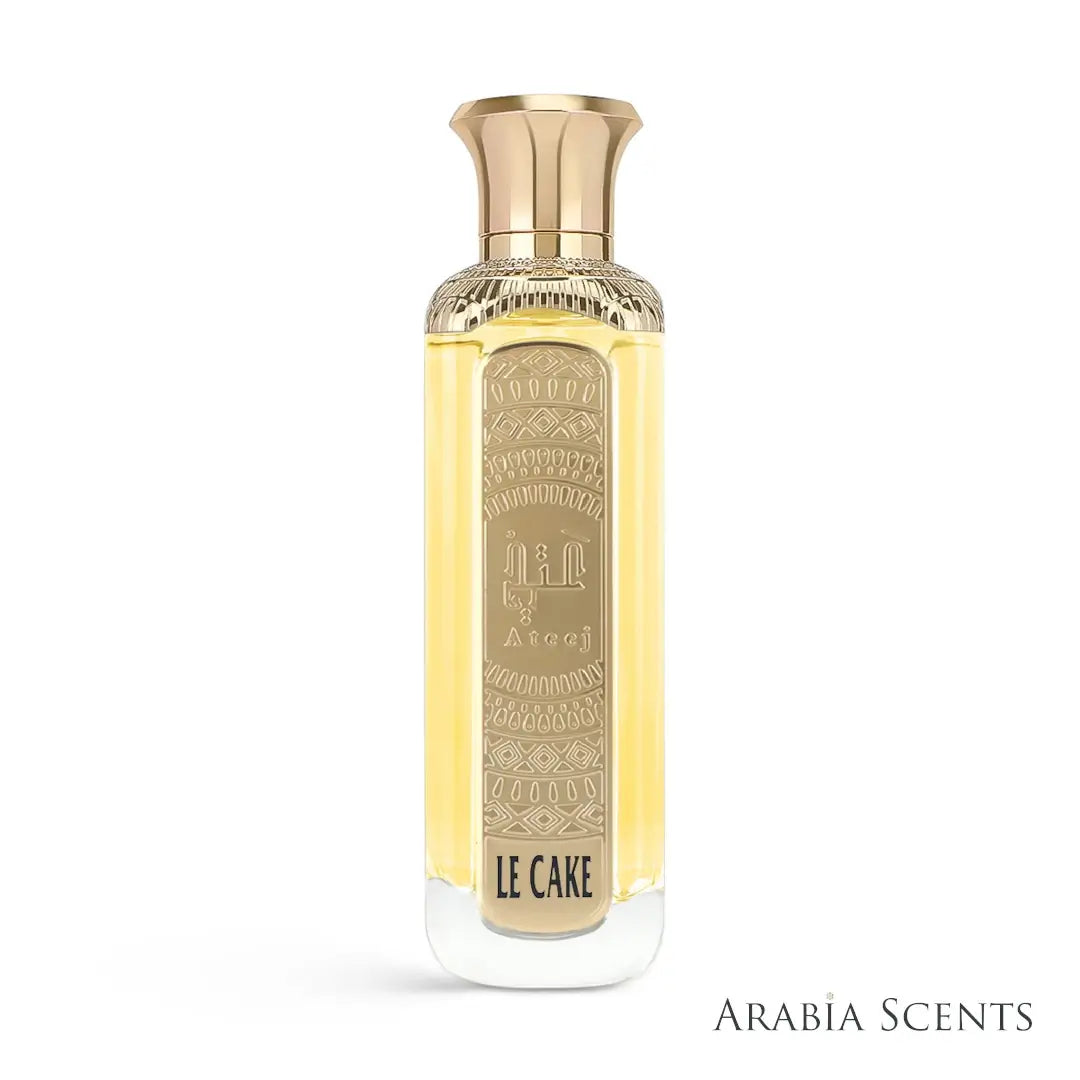 Le Cake Light Fragrance bottle by Ateej featured on 'ArabiaScents'