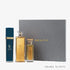 Liebe Festive Love Gift Set with grey packaging branded Khaltat Blends of Love featured by 'ArabiaScents'