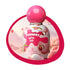 'Tubbees' 'Lychee Lush' perfume bottle with pink cap on a white background