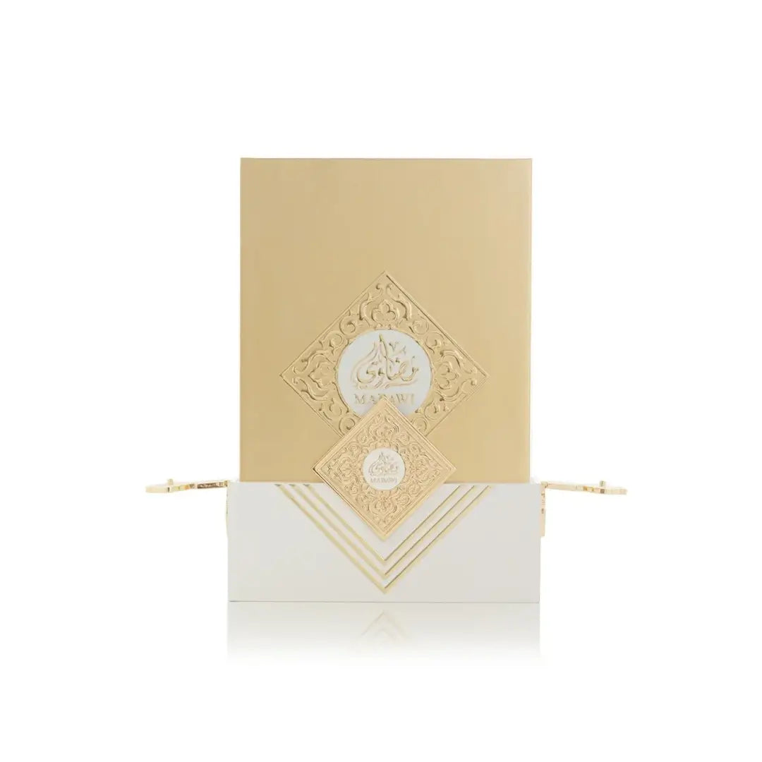 'Madawi White' by Arabian Oud perfume box unpacking