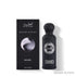 'Mavro' perfume bottle & packaging on a white background with 'Gissah' branding featured by 'Arabiascents'