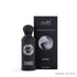 'Mavro' perfume bottle & packaging on a white background with 'Gissah' branding featured by 'Arabiascents'