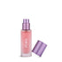 Pink musk spray bottle with purple cap named 'Topaz' branded Ayaam on a white background