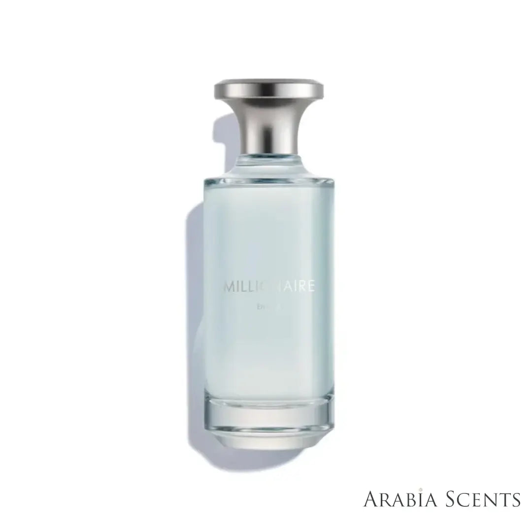 'Millionaire Enable' perfume bottle on a white background with 'Assaf' branding featured by 'Arabiascents'
