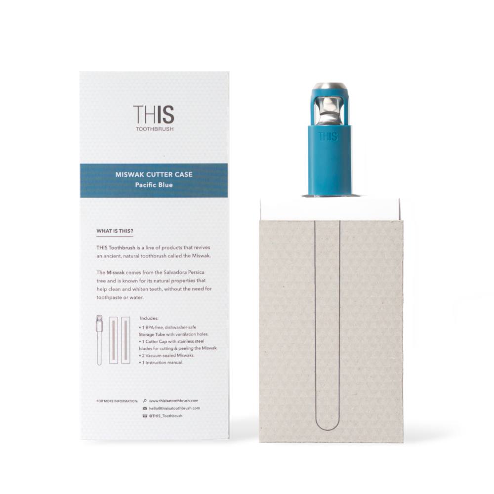 Miswak Cutter Case Pacific Blue by This ToothBrush @ ArabiaScents