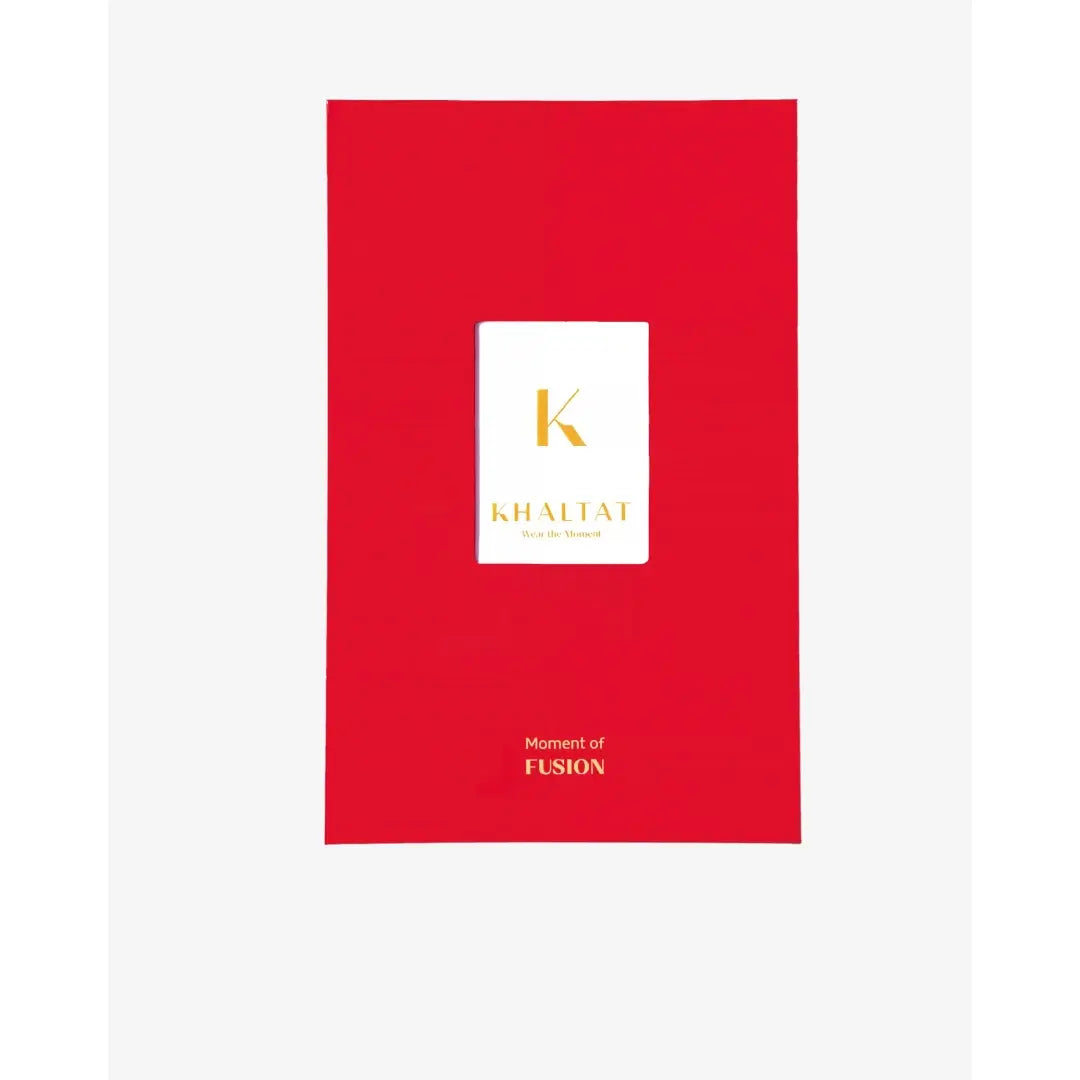 'Moment Of Fusion' packaging in a white background with 'Khaltat' branding