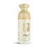 'Moonlight Glow' perfume in a decorative bottle with gold cap and floral design on a white background with 'Ayaam' branding