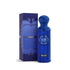 Blue perfume bottle and packaging with 'Nexus' label on a white background branded Gissah