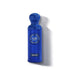 Blue perfume bottle labeled 'Nexus' on a white background branded Gissah