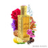 'Night Dreams' perfume bottle & notes on a white background with 'Al Haramain' branding featured by 'Arabiascents