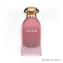 Pink perfume bottle with gold cap labeled 'No one' by Dkhoon Emirates featured by ArabiaScents on a white background
