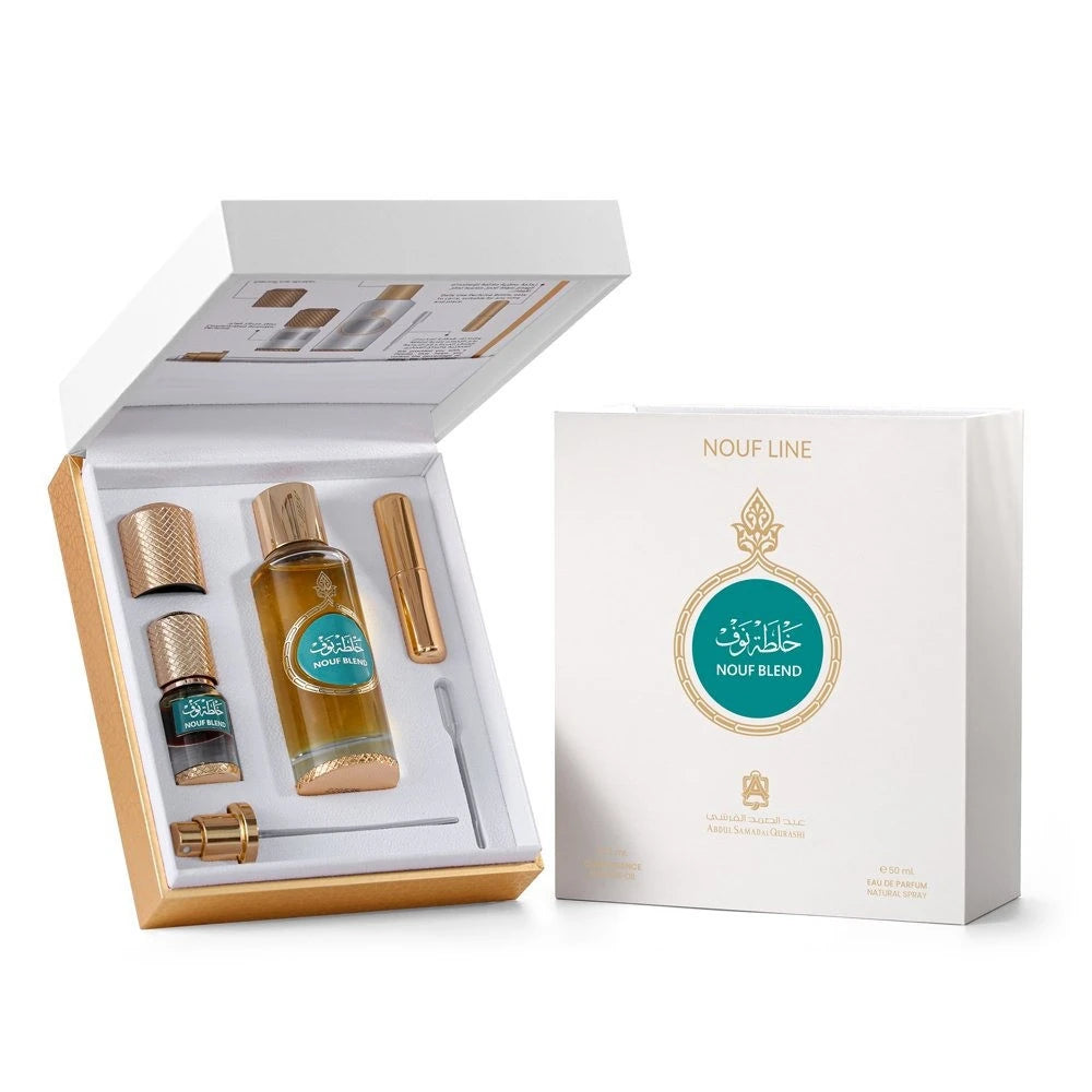 Nouf Blend 3 ml Oil + 50 ml EDP by Abdul Samad Al Qurashi @ ArabiaScents