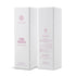 'Pink Vanilla Milkshake Body Lotion Spray' packaging on a white background with 'Asateer' branding