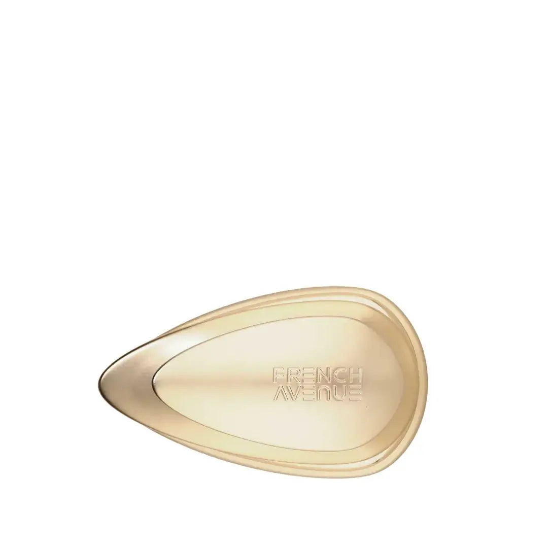 Pinnace Oryn golden perfume bottle on a white background branded French Avenue