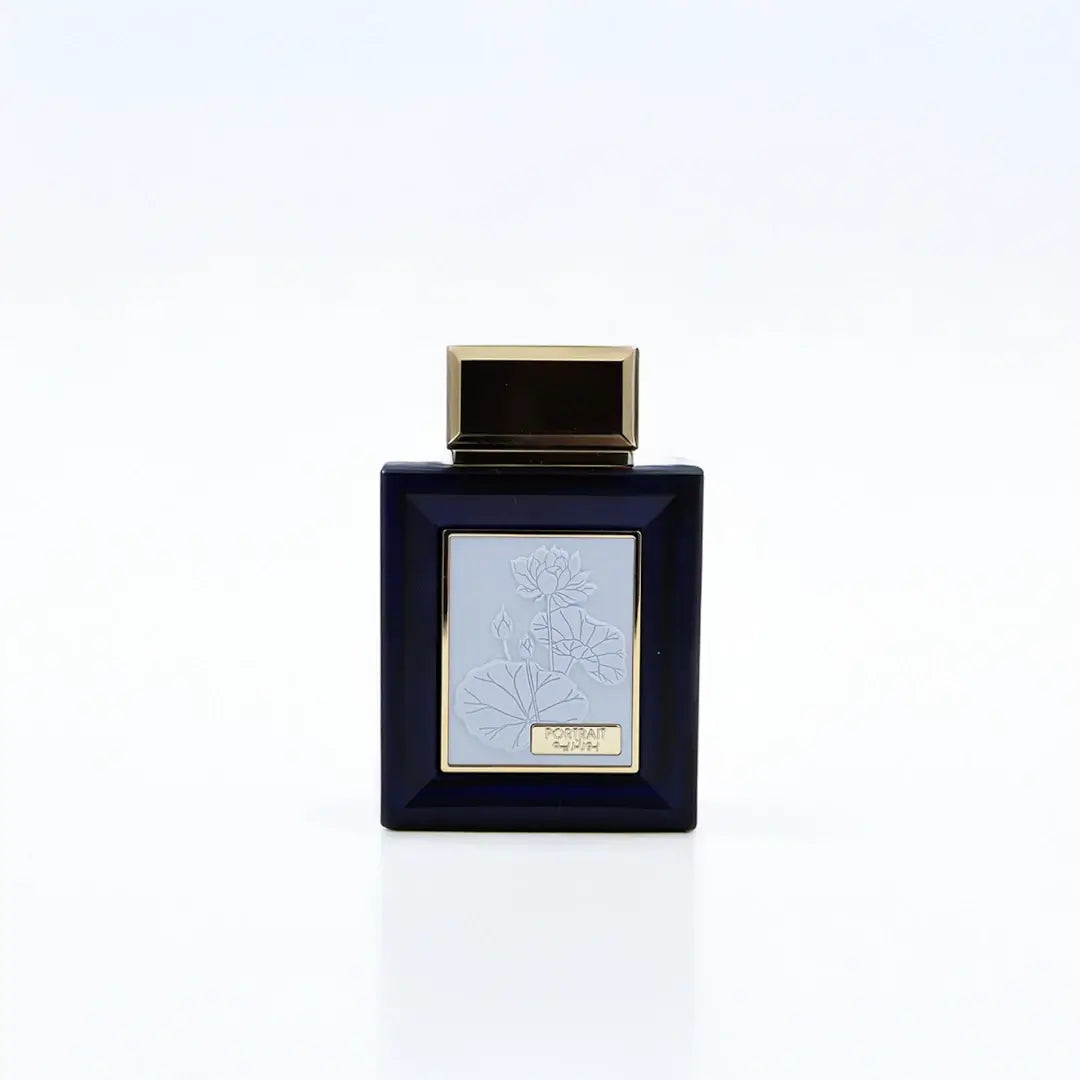 'Portrait' perfume bottle in a white background with 'Oud Elite' branding