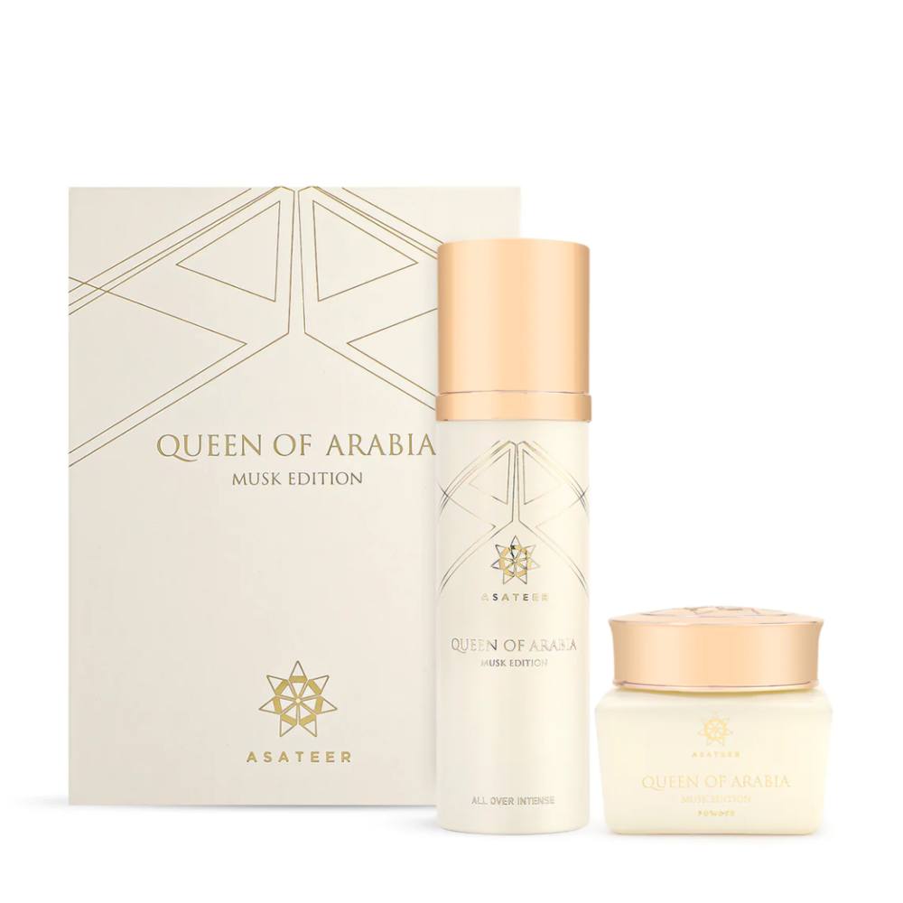 Queen Of Arabia Musk Edition Set by Asateer Perfumes @ ArabiaScents