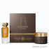'Qurashi Blend' set on a white background with 'ASQ' branding featured by 'Arabiascents'