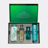 Set of four products in a green box with 'Raindrops' label branded Ajmal