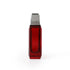 'Remember Me Red' perfume bottle with silver base on a white background by Atyab Al Sheikh