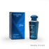 'Remember Me Blue' perfume bottle and packaging with Le Bonheur branding on a white background featured on ArabiaScents