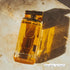 'Rose Honey' Amber-colored perfume bottle on a textured beige surface with Maison Asrar branding featured on ArabiaScents