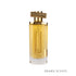 'Rose Honey' Perfume bottle with gold cap and 'Maison Asrar' branding on a white background featured by ArabiaScents