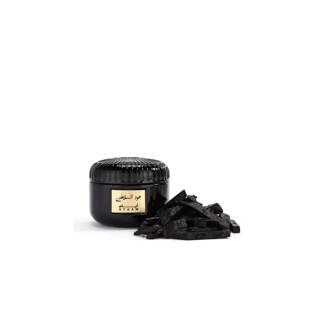 'Salaten Oud Mamoul' in a white background with 'Ayaam' branding