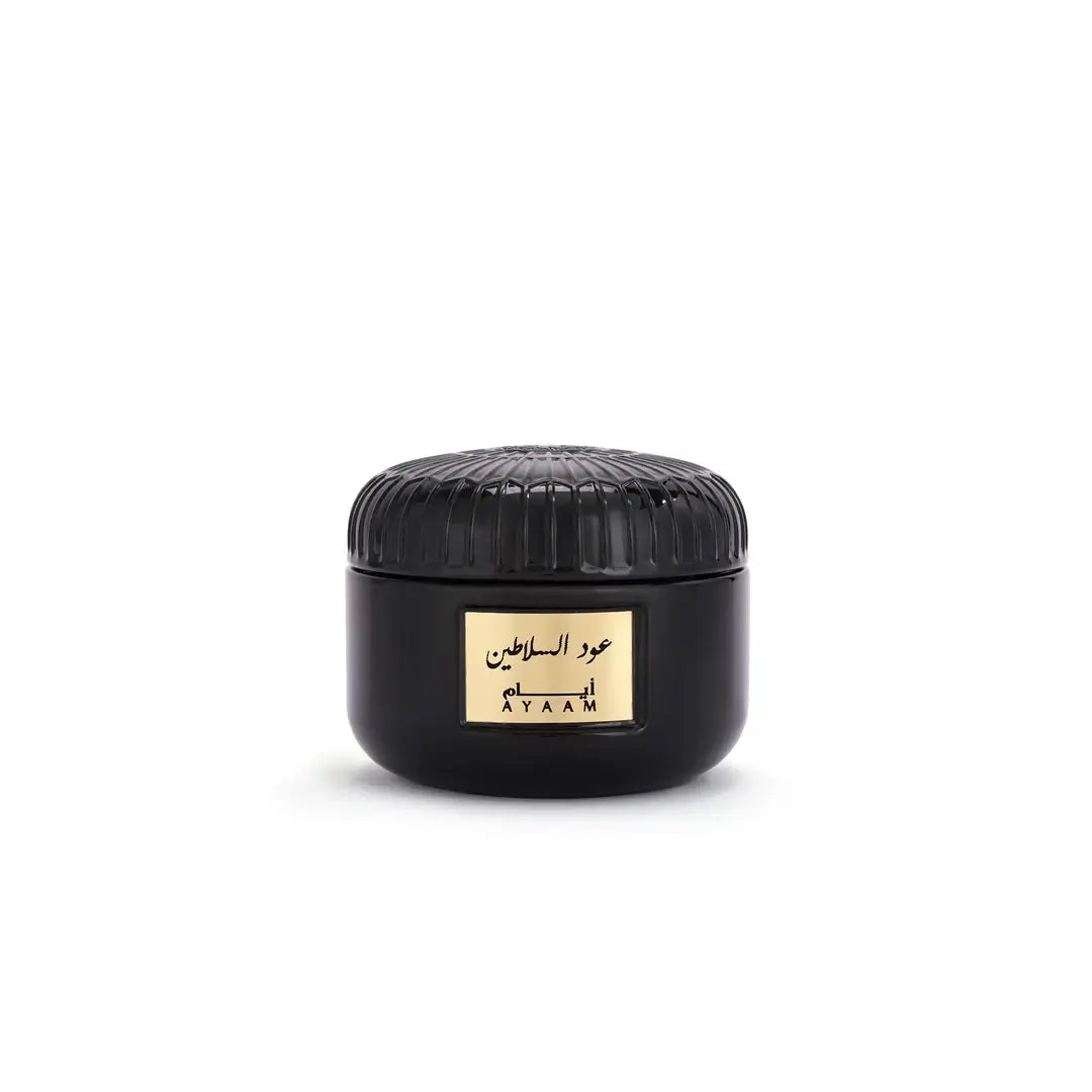 'Salaten Oud Mamoul' in a white background with 'Ayaam' branding