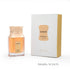 Perfume bottle and packaging of 'Sandy' by Le Bonheur on a white background featured on 'Arabia Scents'.