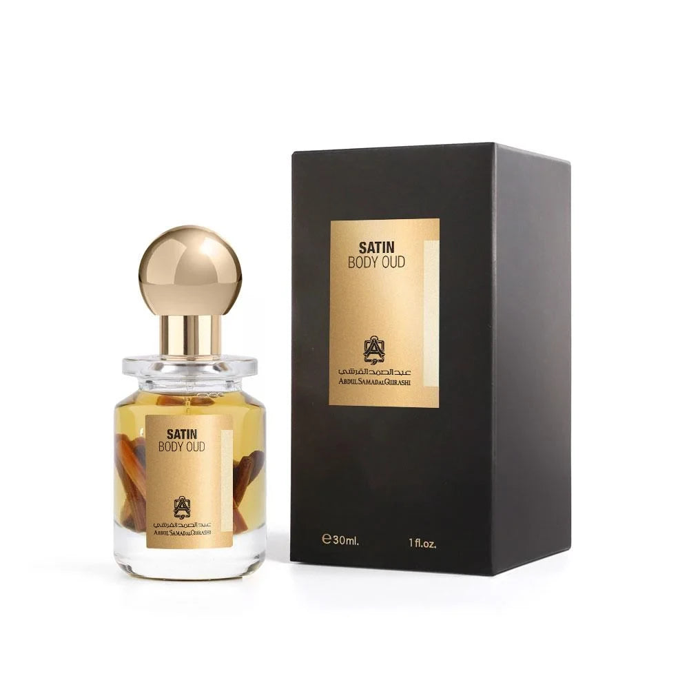 Satin Body Oud Perfume Oil by Abdul Samad Al Qurashi @ ArabiaScents