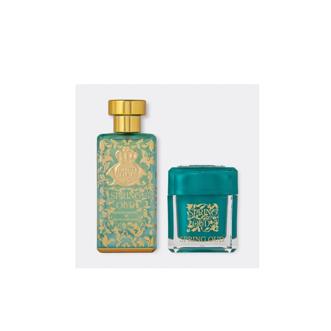 'Spring Oud' set in a white background with 'Al Jazeera' branding