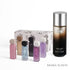 'Strike Black Collection' perfume bottles on a white background with 'Assaf' branding featured by 'Arabiascents'